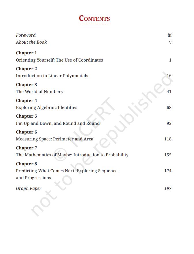 NCERT Ganita Manjari Class 9 Textbook