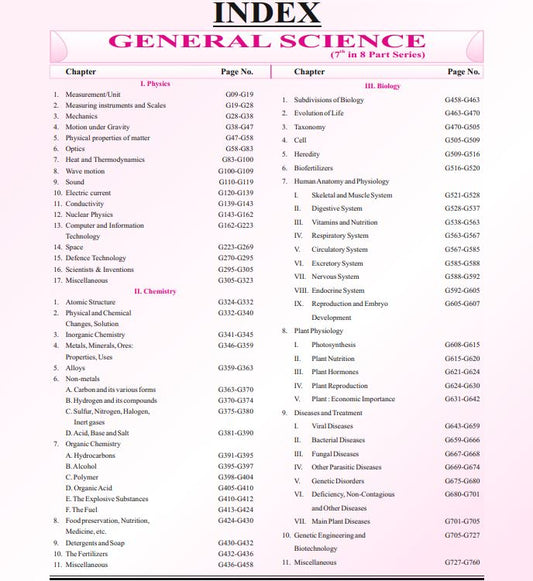 Ghatna Chakra General Science General Studies Preview 2026 Purvavlokan Part 7 Chapterwise Solved Papers English Medium With Free Khatu Shyam Sticker