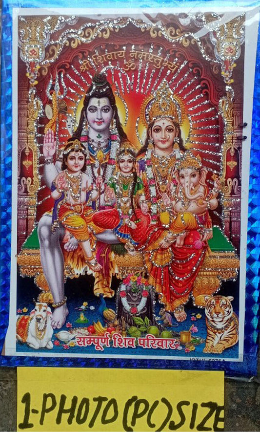 Maha Shivratri Vrat Katha Book in Hindi Special, Pujan Vidhi bhajan upay Or Aarti sahit, With Photo, Shiv pariwar, PC Size, Shree Shivay Namastubhyam Sticker Free