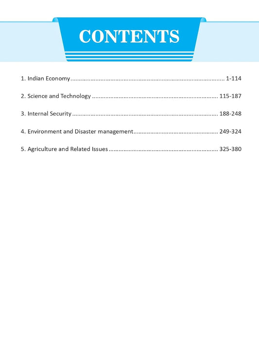 Drishti IAS Mains Capsule Series GS Paper III Book (English Medium)