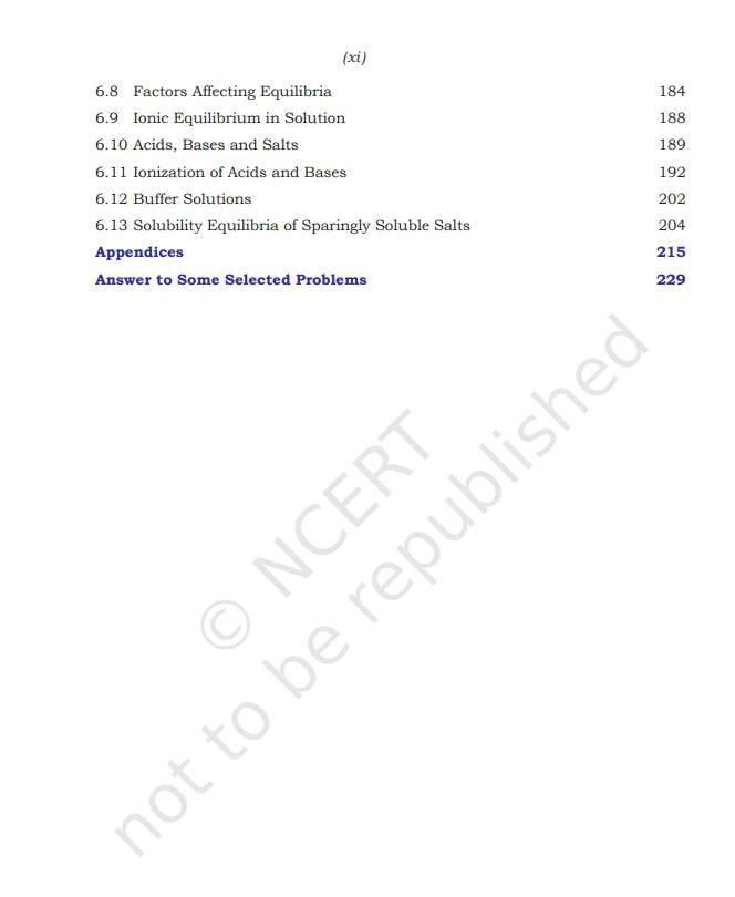 NCERT Chemistry Class 11 Part 1 Textbook For English Medium Latest Edition 2026-27 Code 11082