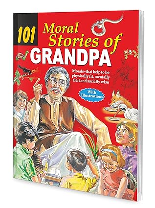 101 Moral Stories of Grandpa Children Story Book English Medium By Manoj Publication