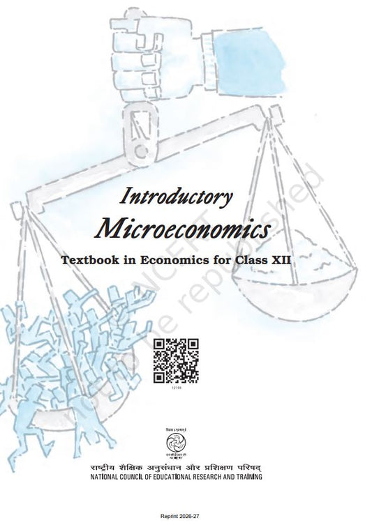 NCERT Introductory Microeconomics Class 12 Textbook For English Medium Grade XII Code-12103