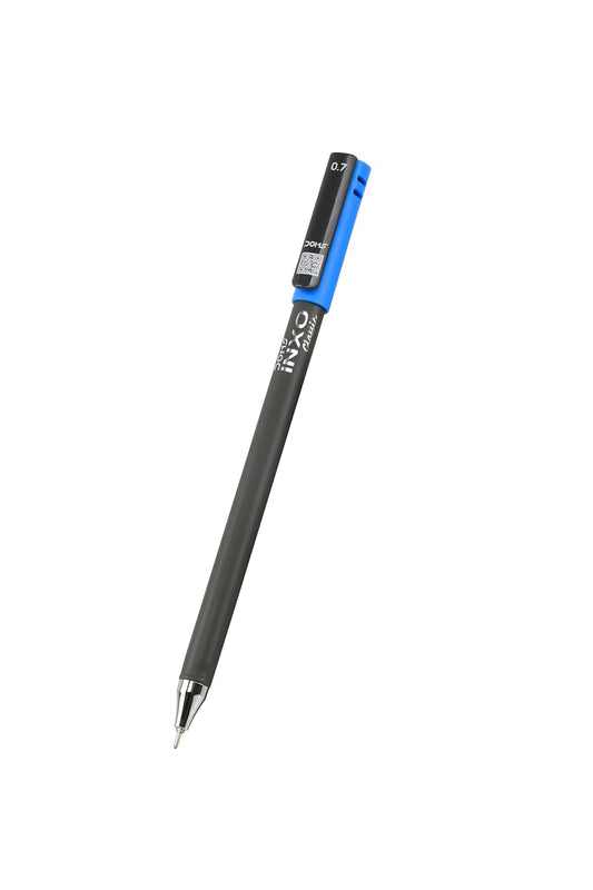 Doms Inxo Classic Ballpoint Pen The Writing Revolution ULV Ink Technology For Break Free And Smooth Writing Ink Colour Blue 0 Ballpen Pack For Daily Writing Use