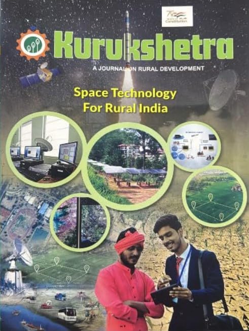 Kurukshetra January 2025 English Monthly Magazine Space Technology For Rural India