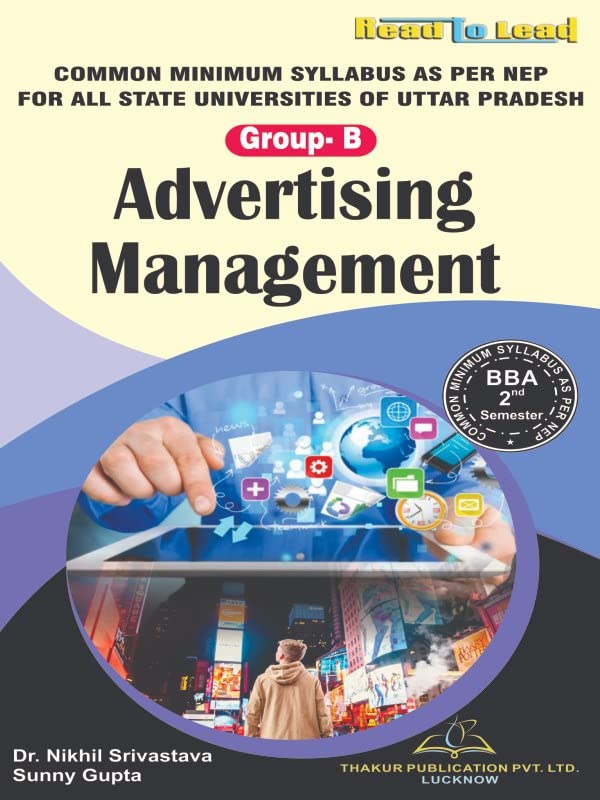 Thakur Publication UP State Universities BBA 2nd Semester Group A and B Combo Set of 6 Books