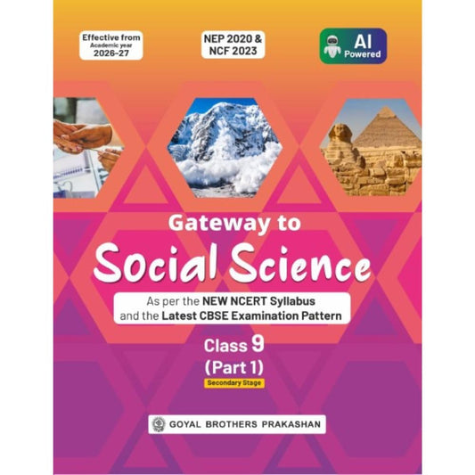 NCERT Combo Set Of 2 Books Gateway to Social Science Part 1 And 2