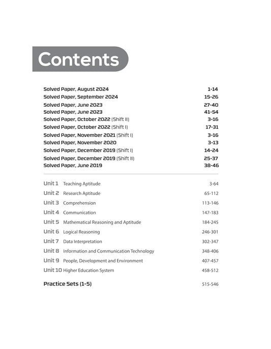 Arihant NTA UGC NET JRF SET Teaching And Research Aptitude General Paper 1 English Medium