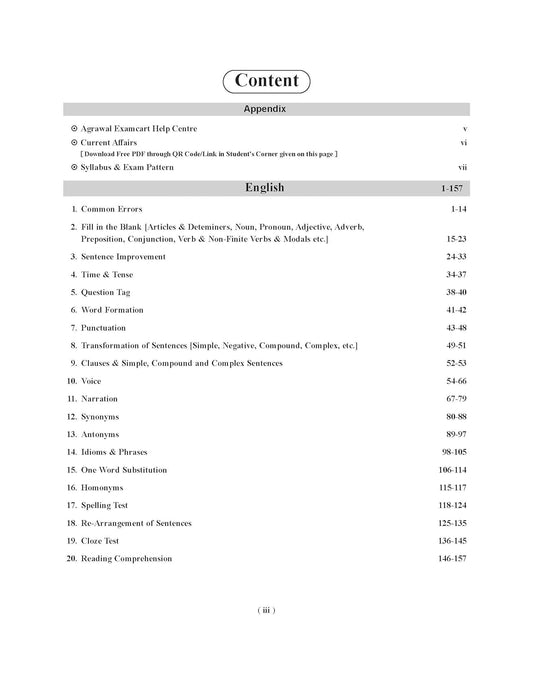 Examcart All Agniveer Non-Technical Exams English Question Bank 2026 1700+ MCQs for Army GD Clerk SKT Tradesman Navy Coast Guard SSB MR NMR NMR Airforce AFCAT Y Group English Medium