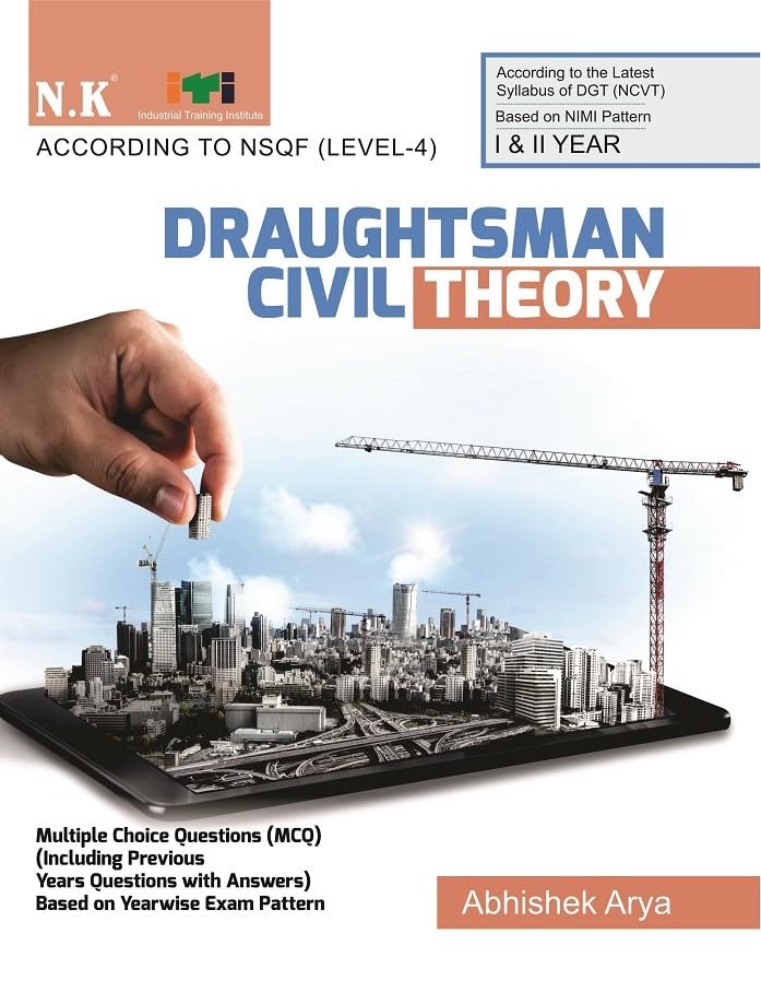 NK ITI Draughtsman Civil Theory 1st & 2nd Year | NSQF Level 4 | NIMI Pattern | English Medium