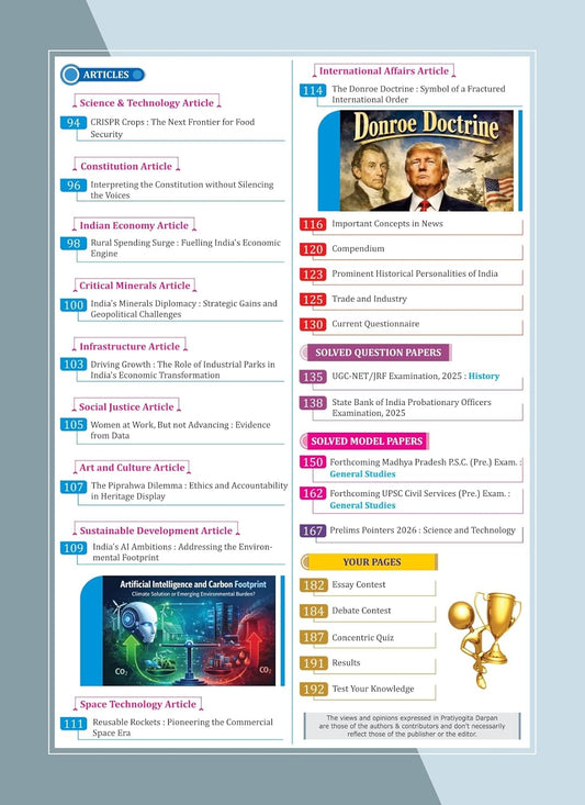 Pratiyogita Darpan April 2026 English Monthly Magazine Prelims 2026 Special Issue