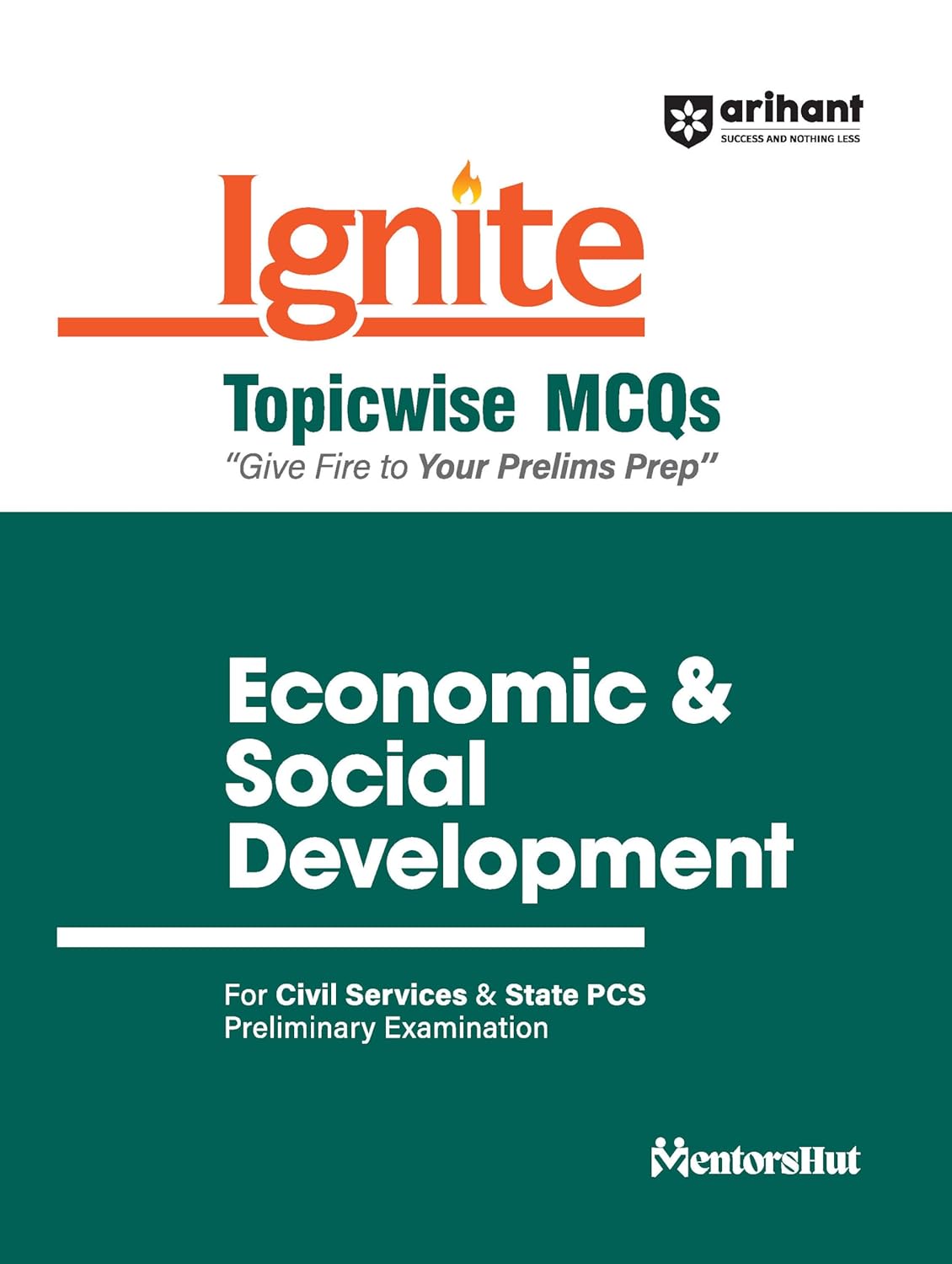 Arihant Ignite Topicwise MCQs Economic and Social Development Book English Medium for Civil Services and State PCS Prelims Exam
