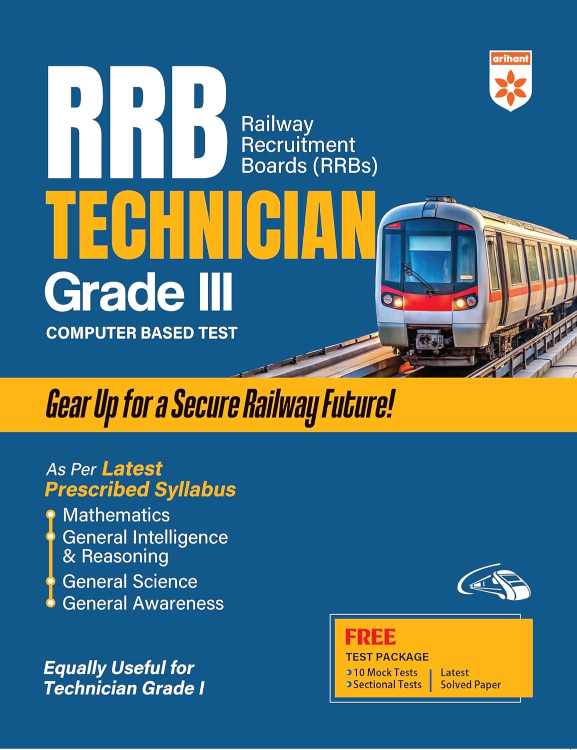 Arihant RRB Technician Grade-III Exam Guide As Per Latest Prescribed Syllabus English Medium