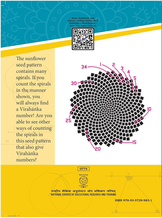 NCERT Ganita Prakash Textbook Of Mathematics Class 7 Part 1 English Medium With Free Khatu Shyam Sticker