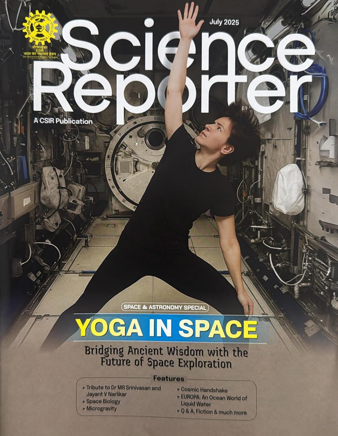 Science Reporter July 2025 English Monthly Magazine Space and Astronomy Special