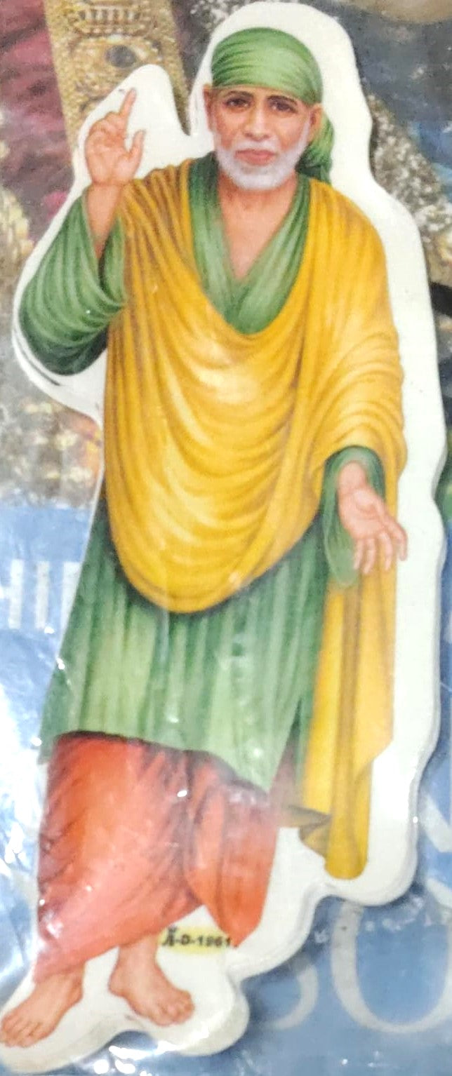 THE HINDU Shirdi Sai Baba Temple A Century Of Solace In English Book With Sai Baba Sticker