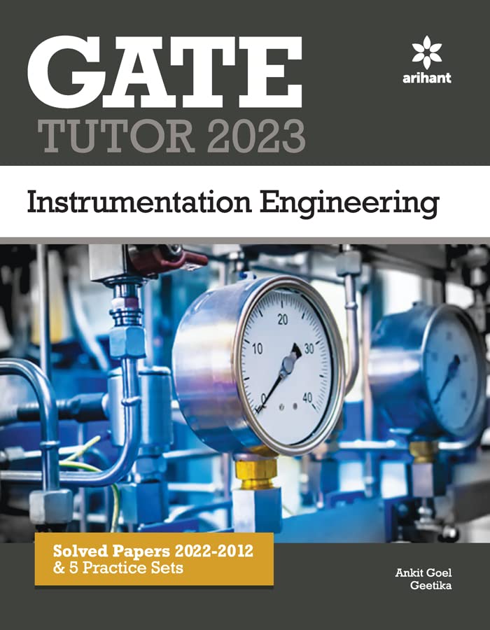 Arihant GATE Tutor Instrumentation Engineering Solved Papers 2012 to 2022 and 5 Practice Sets Book English Medium