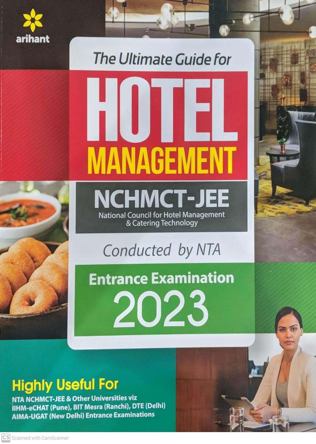 Arihant Hotel Management NTA NCHMCT JEE Entrance Exam 2023 Ultimate Guide English Medium