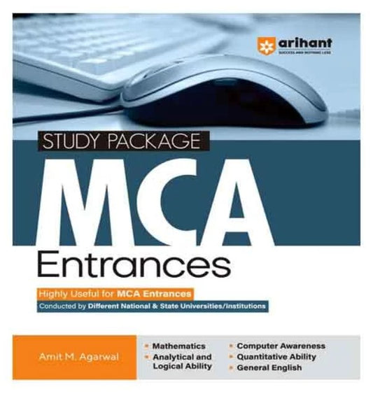 Arihant MCA Entrances Guide Study Package Book English Medium By Amit M Agarwal