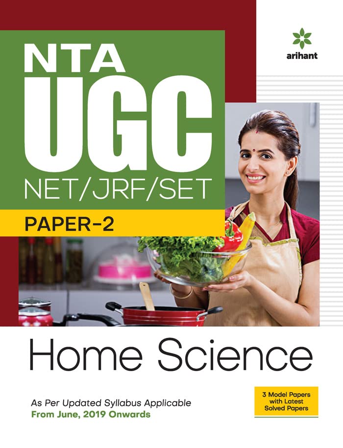 Arihant NTA UGC NET JRF Set Home Science Book With 3 Solved Paper 2022-12 Book in English