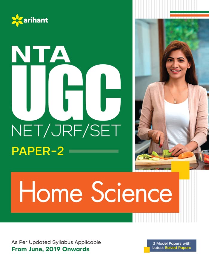 Arihant NTA UGC NET SET JRF Home Science Paper 2 Book Complete Book English Medium