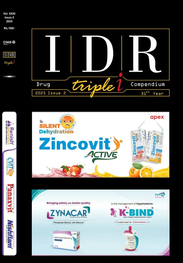 CIMS Medica IDR Drug Compendium 2025 Issue 2 May August 2025 Triple i ...