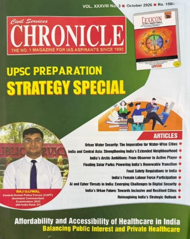 Civil Services Chronicle October 2026 English Monthly Magazine UPSC Preparation Strategy Special
