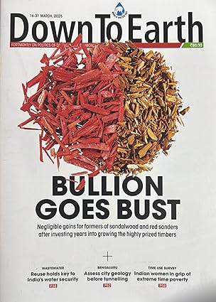 Down to Earth 16-31 March 2025 Bullion Goes Bust English Monthly Magazine