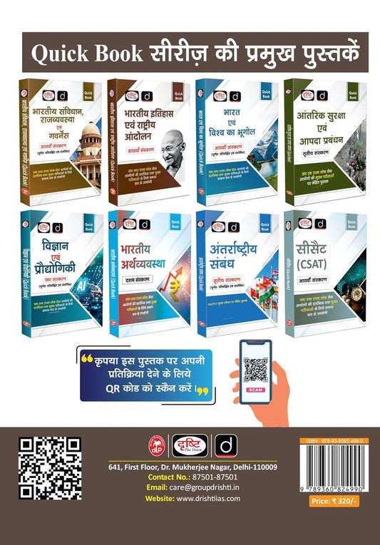 Drishti IAS Mains Capsule 3 Paper 3 Aarthik Vikas Paryavaran Prodyogiki Suraksha tatha Aapda Prabandhan Latest 7th Edition 2025
