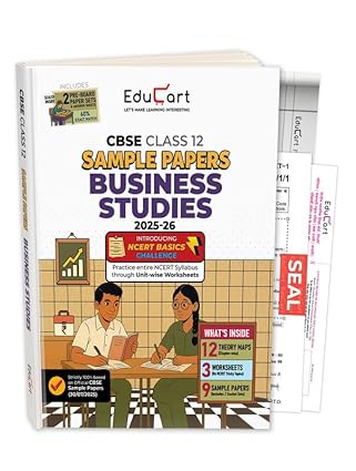 EduCart CBSE 2025-2026 Class 12 Business Studies Sample Papers Step By Step Practice