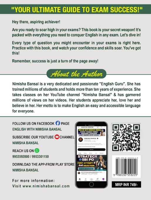 English Granth for All Banking Exams By Nimisha Bansal Latest Pattern Question Competitive Exams Latest And New Syllabus English With Nimisha Bansal