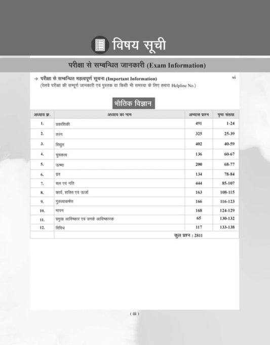 Examcart Bhautik Vigyan Physics Final Destination Question Bank Book 2800+ Chapterwise and Topicwise Practice Questions By Ankur Vashishth Sir In Hindi for All Indian Competitive Exams