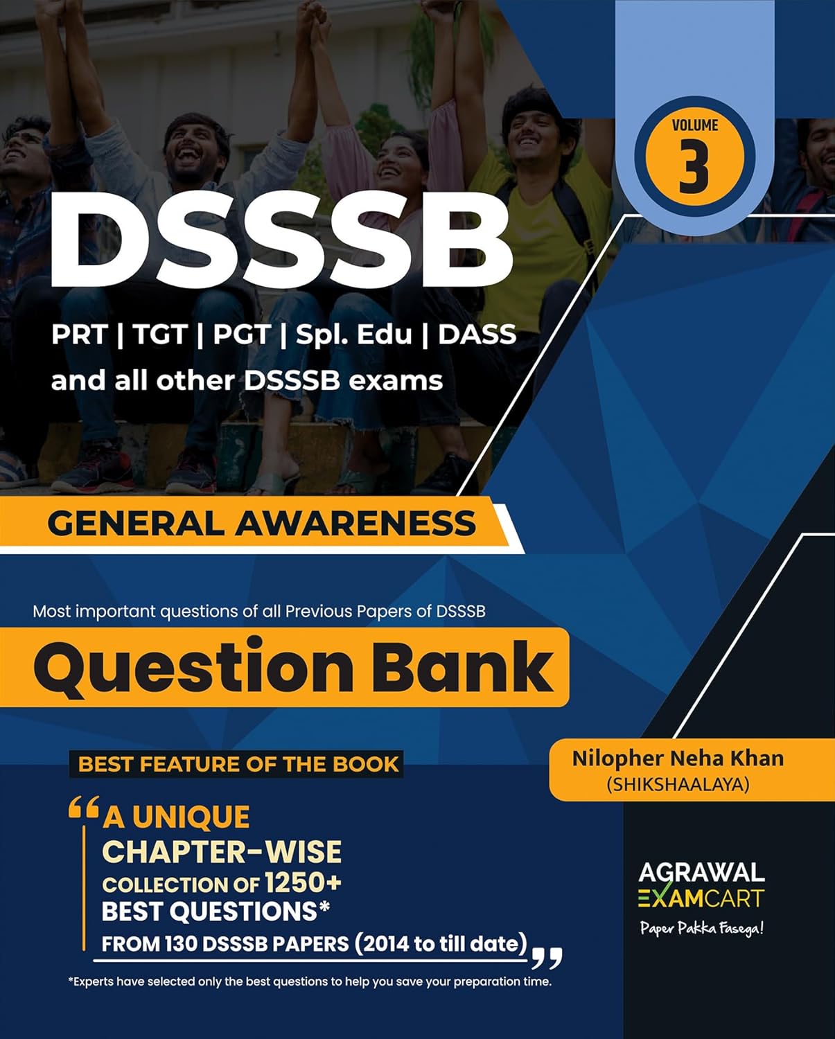 Examcart DSSSB General Awareness Question Bank | 1250+ PYQs