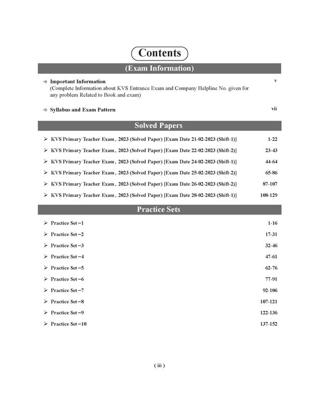 Examcart KVS PRT 10 Practice Sets And 5 Solved Papers Book for Primary Teacher Recruitment Exam 2025 By Prateek Shivalik Sir English Medium