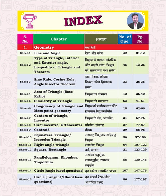 Gagan Pratap Sir Complete Class Notes Advance Maths Bilingual Edition 2026 Useful For SSC CGL and CHSL Tier-I and II CPO MTS CDS GD Selection Post and Other Competitive Exams