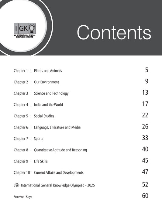 MTG General Knowledge Class 9 International Olympiad IGKO Workbook2026-27 Edition Latest Exam