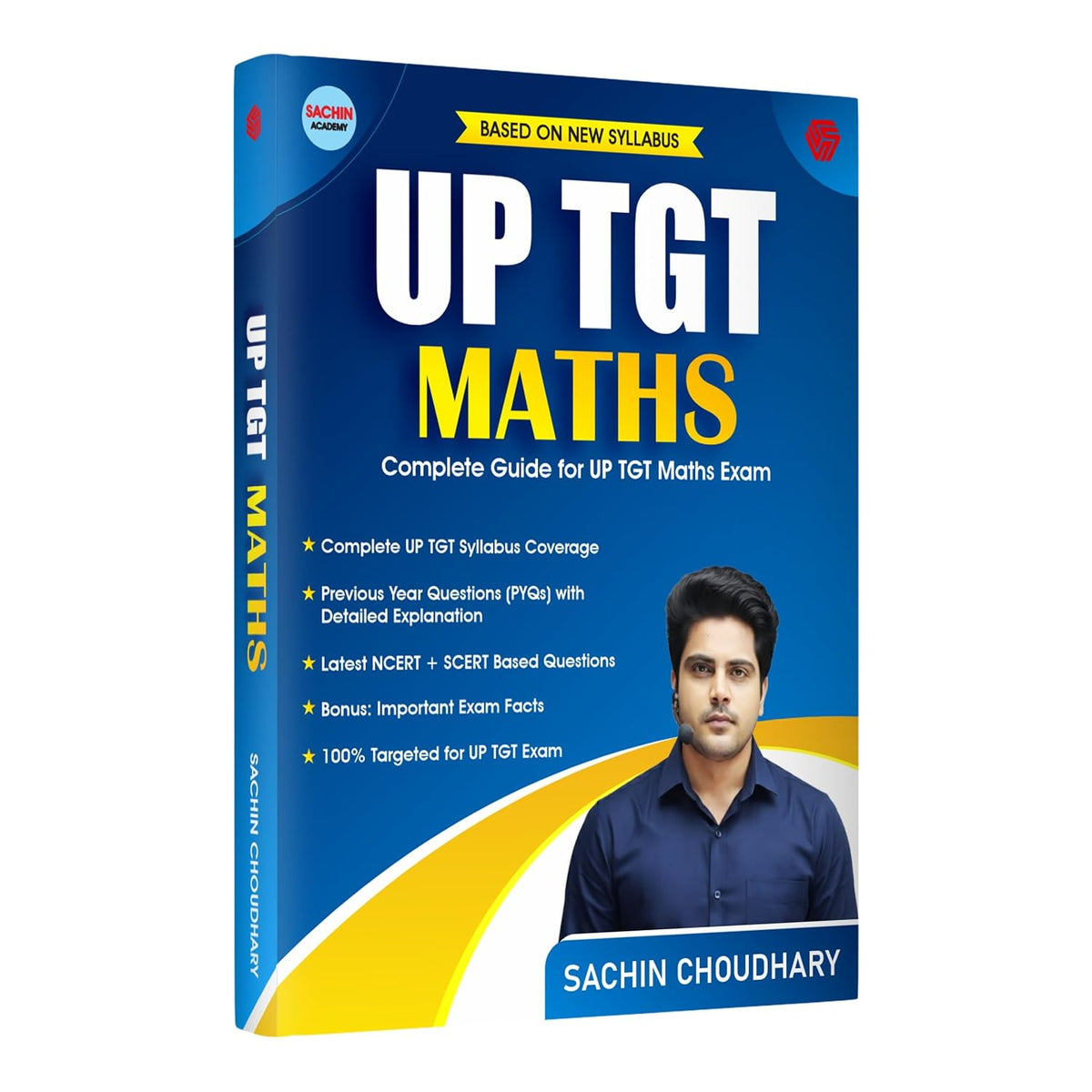 Invincible UP TGT Exam Maths Complete Guide By Sachin Choudhary English Medium Based on New Syllabus