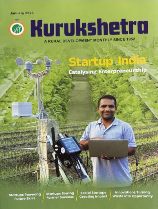 Kurukshetra January 2026 English Monthly Magazine Startup India Catalysing Enterpreneurship Special Issue