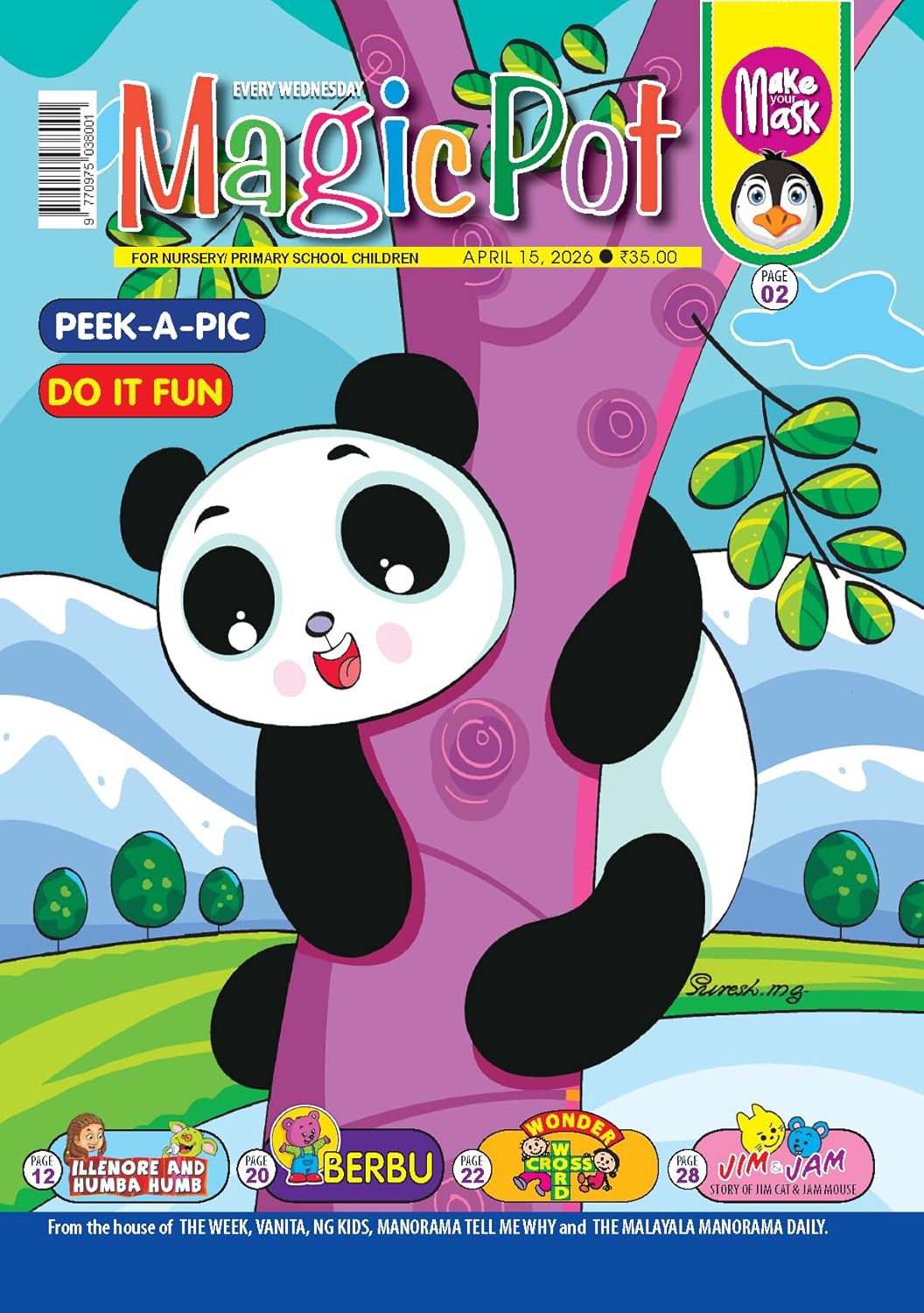 Magic Pot April 2026 Monthly Magazine for Nursery Primary School Children