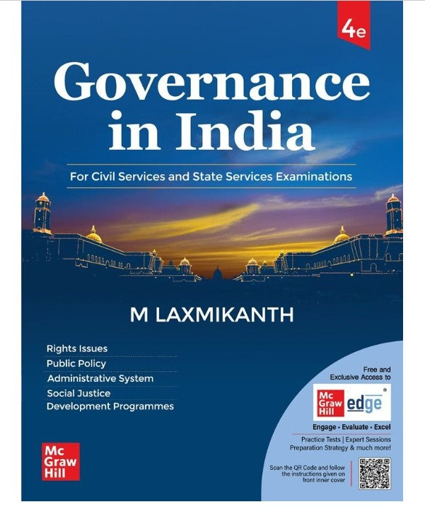 Mc Graw Hill Governance in India For Civil Services and State Services Examinations By M Laxmikanth 4th Edition