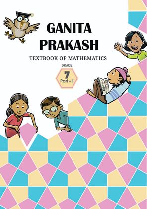 NCERT Ganita Prakash Class 7 Textbook Of Mathematics Grade 7 Part 2 With Free Khatu Shyam Sticker