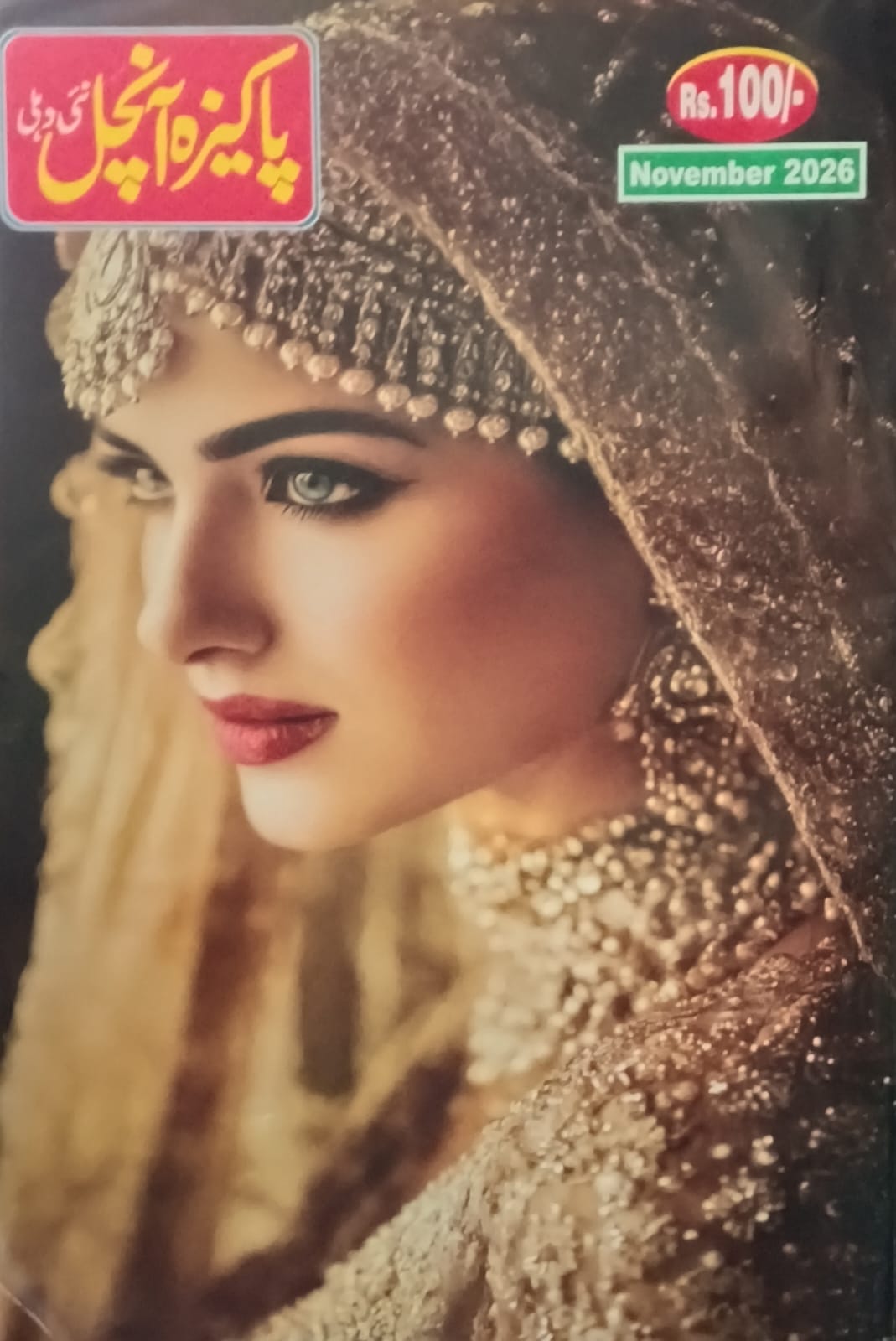 Pakeeza Aanchal November 2026 Issue Urdu Monthly Magazine