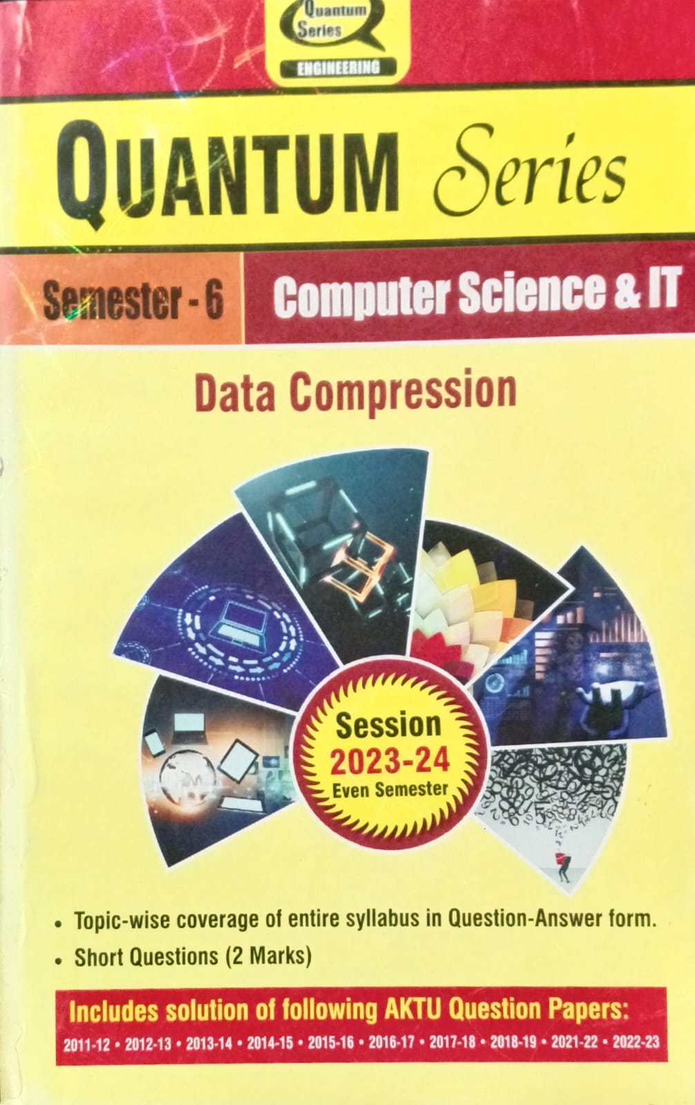 Quantum Series Data Compression KCS064 AKTU BTech Semester 6 Session 2023-2024 Computer Science and IT