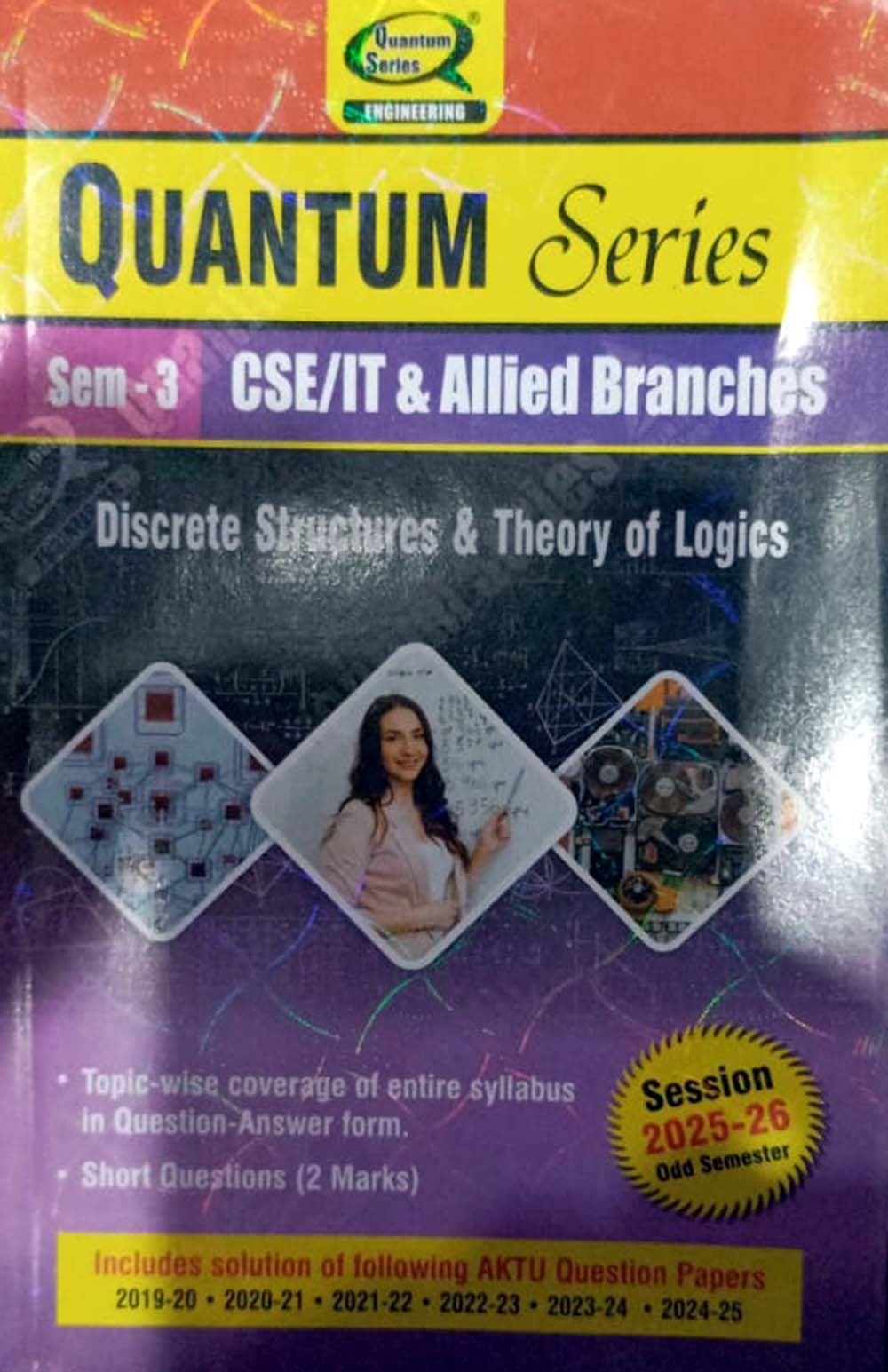 Quantum Series Discrete Structures and Theory of Logics 2026 BCS303 AKTU B.Tech Semester 3 Session 2025-2026 CSE/IT and Allied Branches