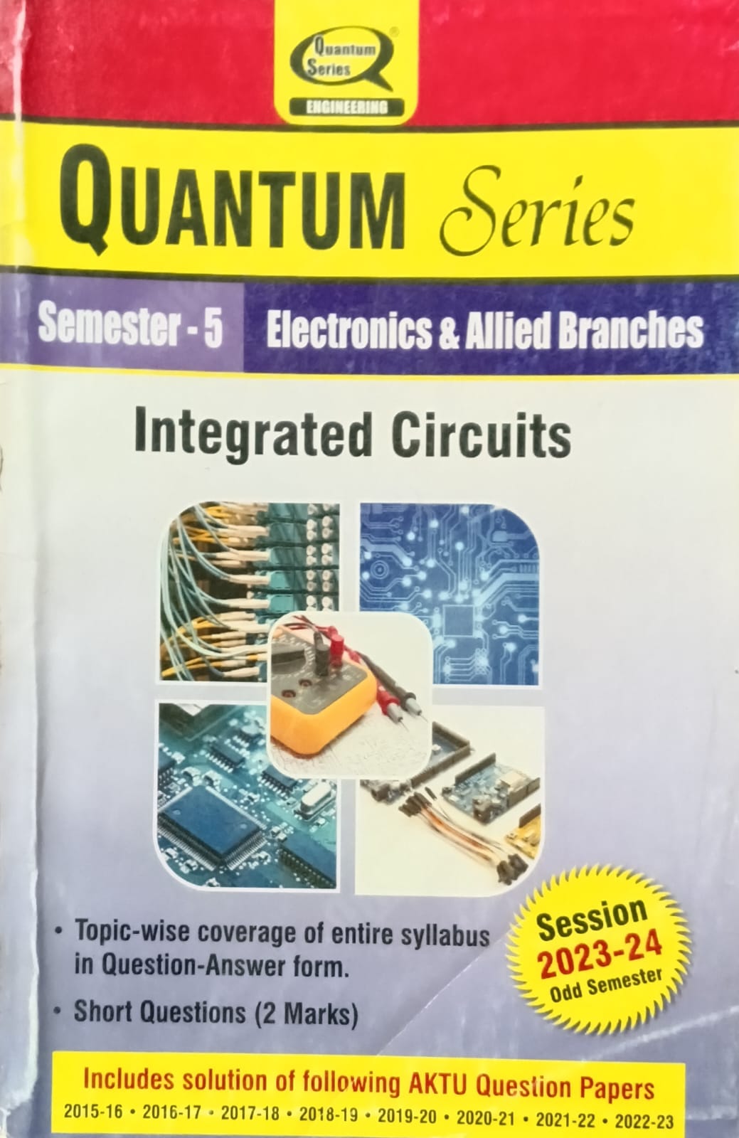 Quantum Series Integrated Circuits KEC-501 AKTU B.Tech Semester 5 Electronics and Allied Branches Session 2023-2024
