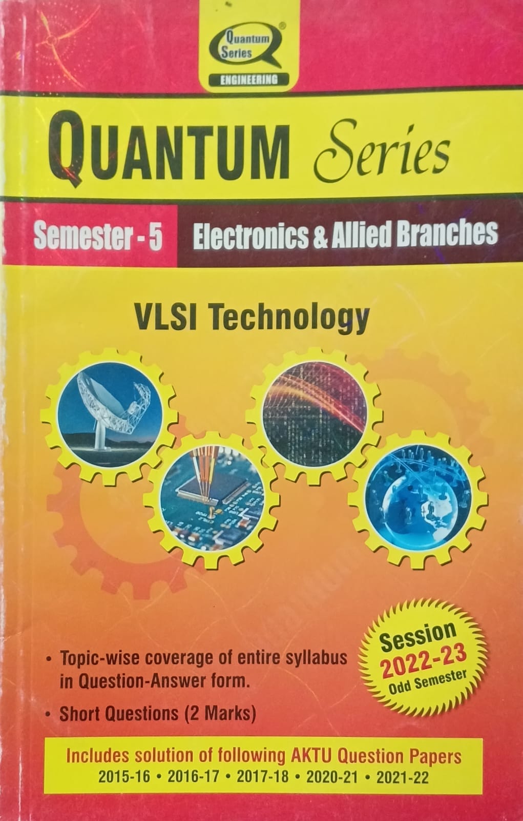 Quantum Series VLSI Technology KEC053 AKTU B.Tech Semester 5 Electronics and Allied Branches Session 2022-2023