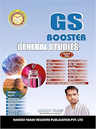 Rakesh Yadav GS Booster General Studies English Medium For All Competitive Exams Latest Syllabus