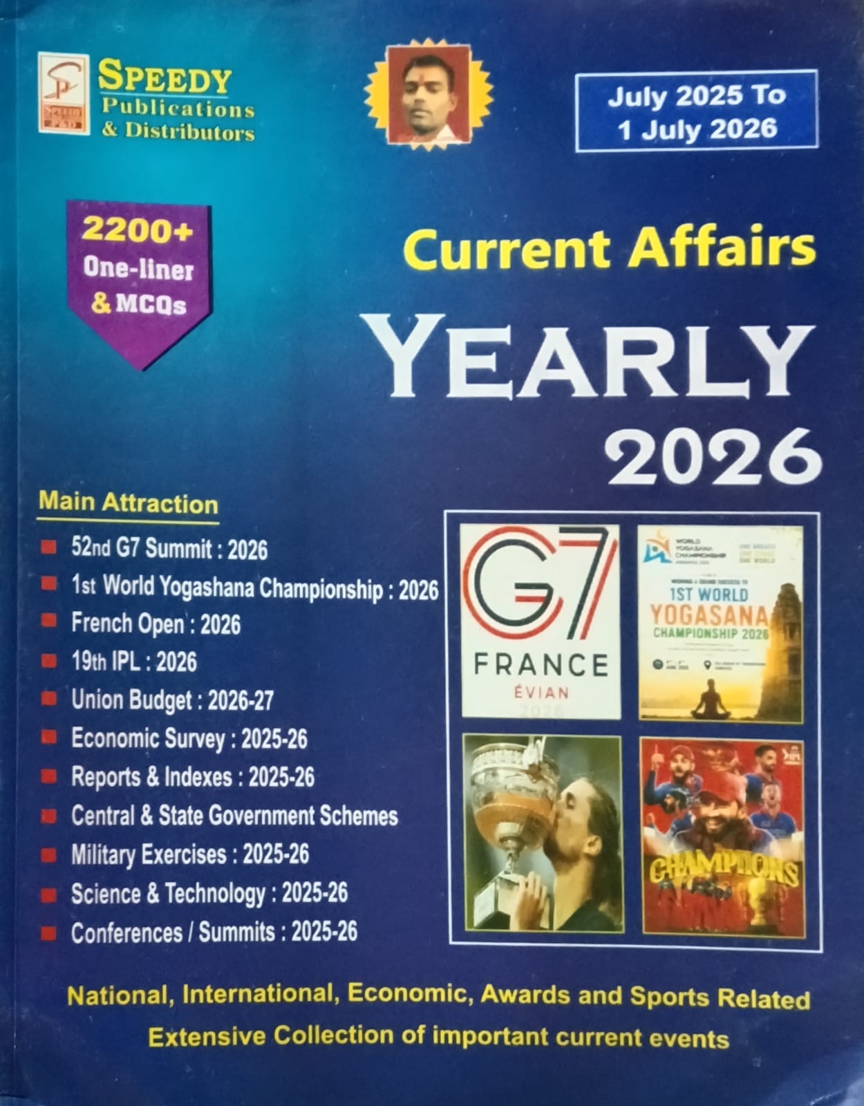 Speedy Current Affairs Yearly July 2026 English Monthly Magazine July 2025 to 1 July 2026 By Sujit Kumar