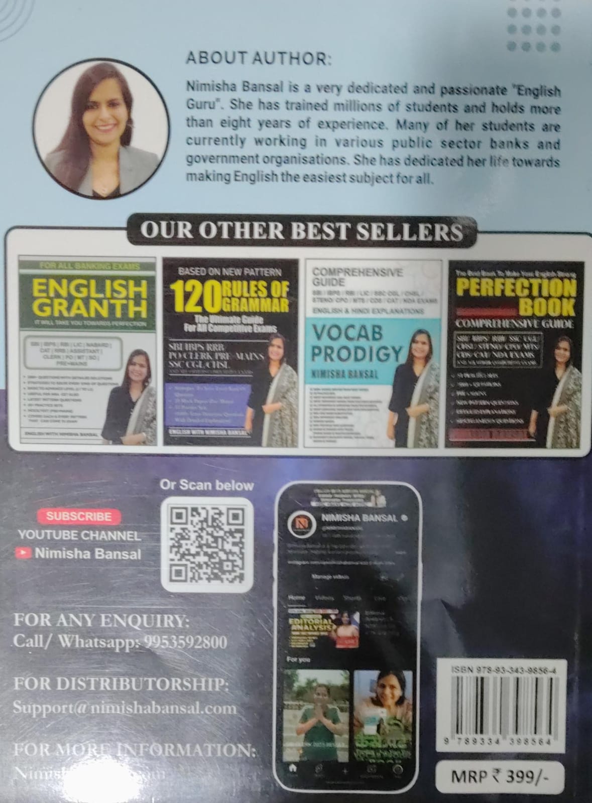 Descriptive Mastery Book By Nimisha Bansal The Best Book To Improve Your Writing Skills With Free Khatu Shyam Sticker