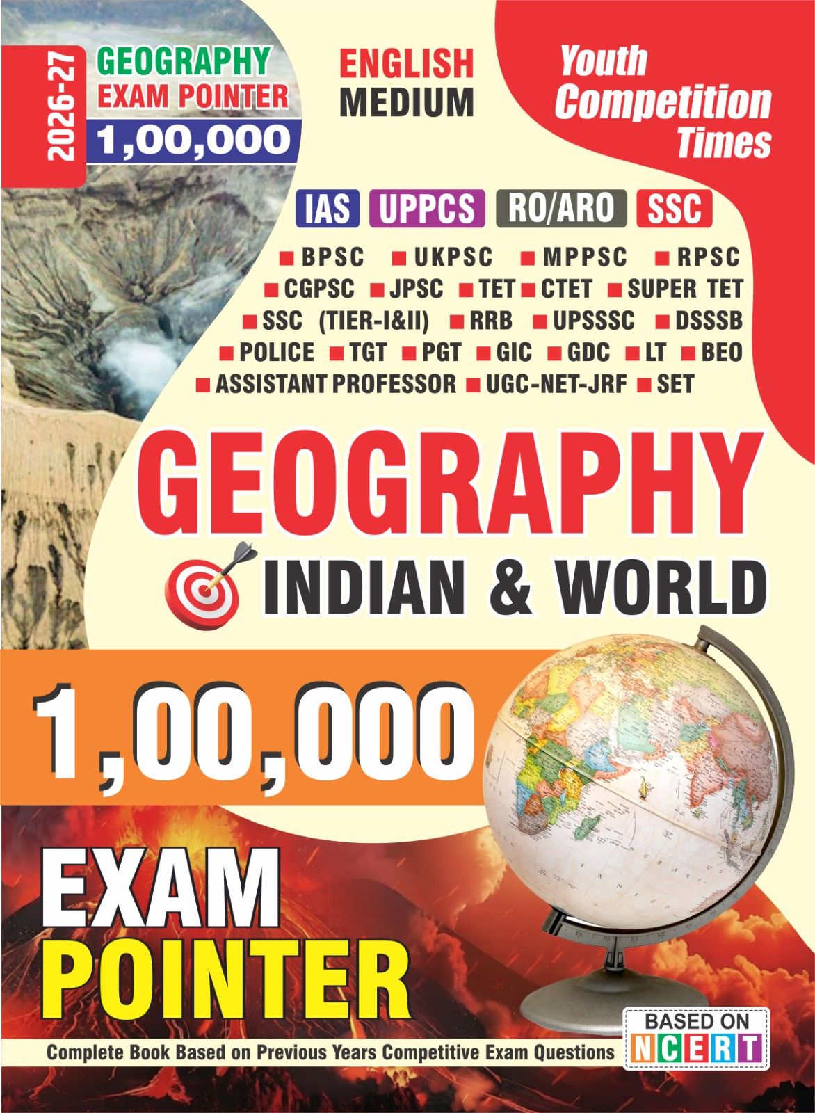 Youth Geography Exam Pointer 100000 For IAS UPPCS RO ARO SSC Geography Indian and World 2026 2027 English Medium